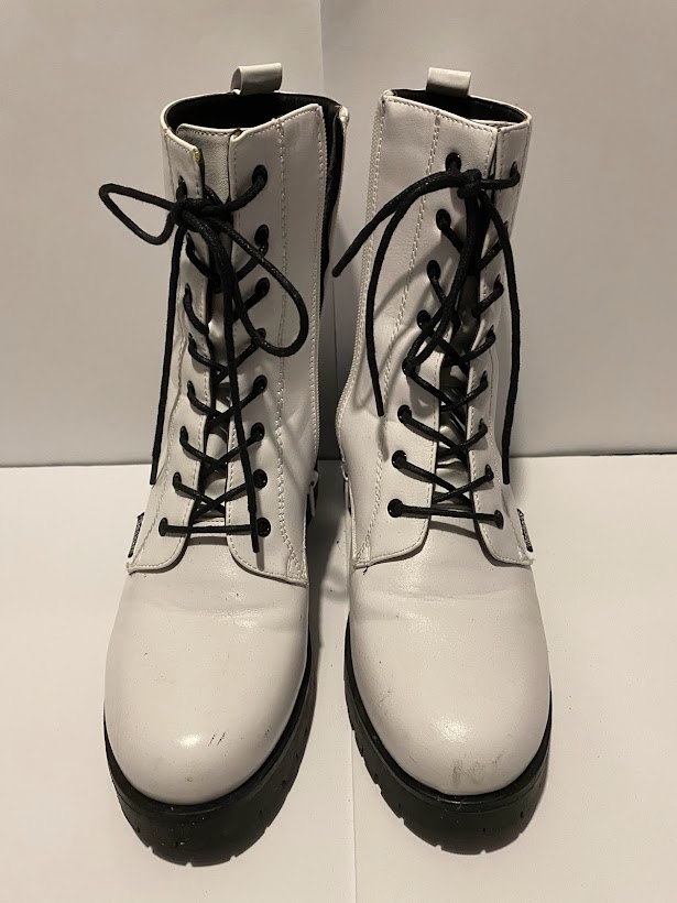 white boots
